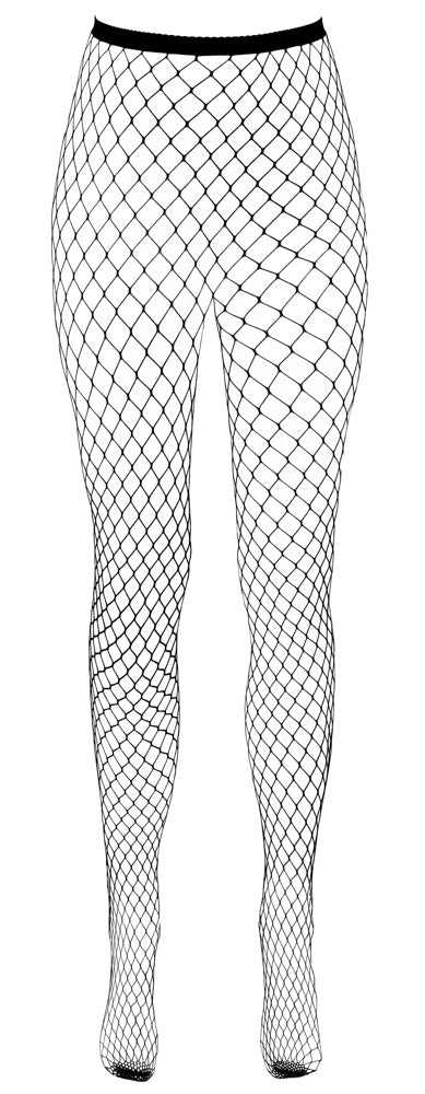 Net Tights S-L Cottelli Legwear - Medias de Rejilla Negras
