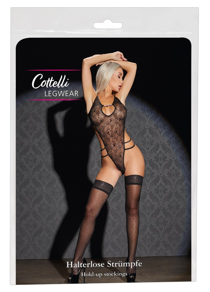 Hold-up Stockings Dots 5 - Medias de Retención con Puntos