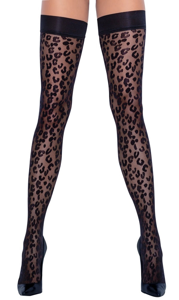 Hold Up Stockings Leo 3 - Medias Stay-up Cottelli Legwear