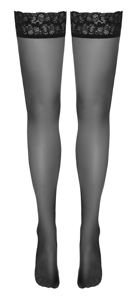 Hold-up Stock Black 5 - Medias Autofijantes Cottelli Legwear