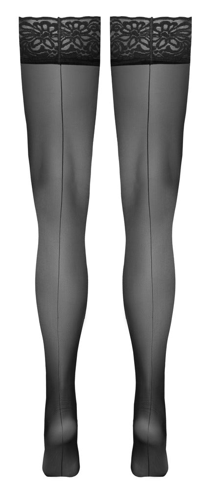 Hold-ups Seam 5 Cottelli Legwear - Medias con Costura y Encaje