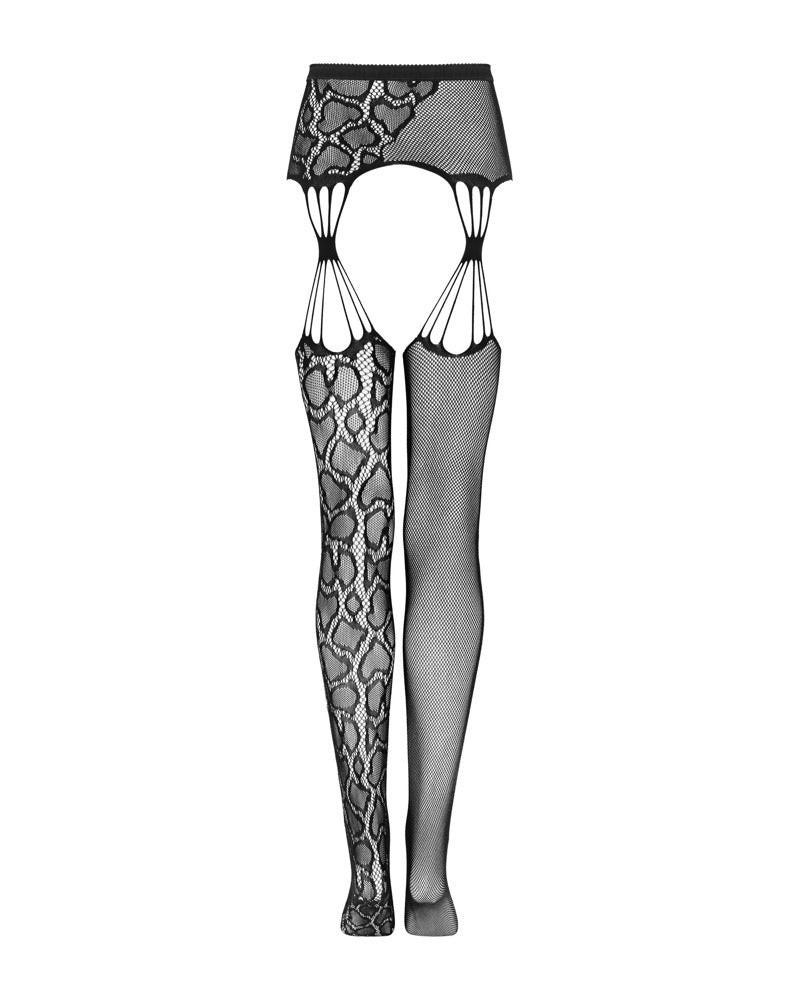 OBS Stockings S-L Medias con Tirantes Obsessive