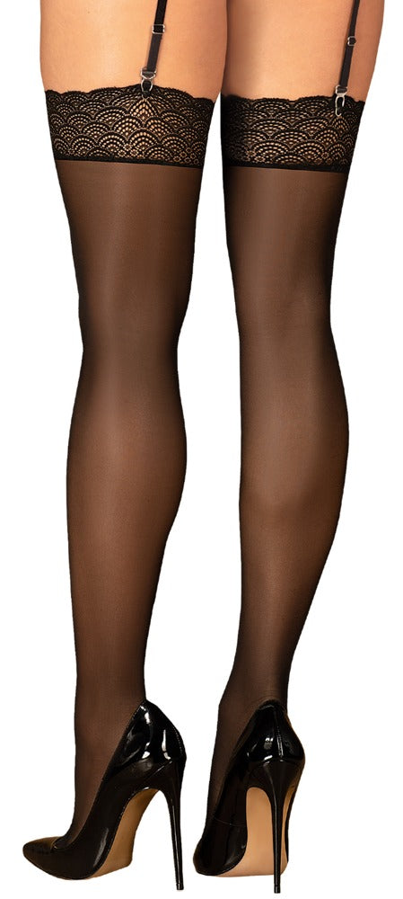 OBS Stockings XL/2XL - Medias Suspender Elegantes Obsessive