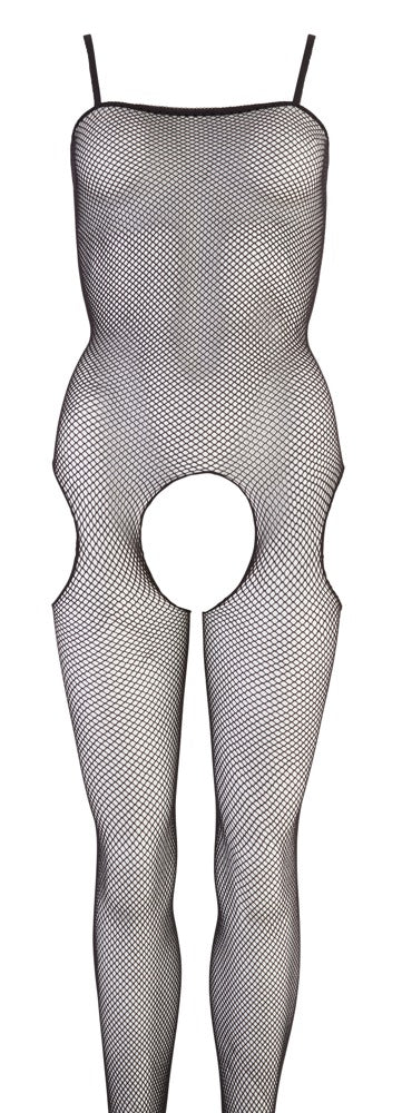 Net Catsuit S/M No:Xqse - Body de Red con Pies