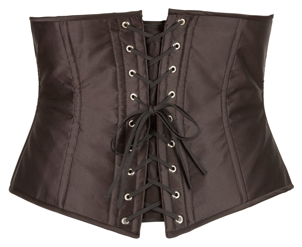 Underbust Corset 4XL Cottelli Curves - Corsé Negro Satén