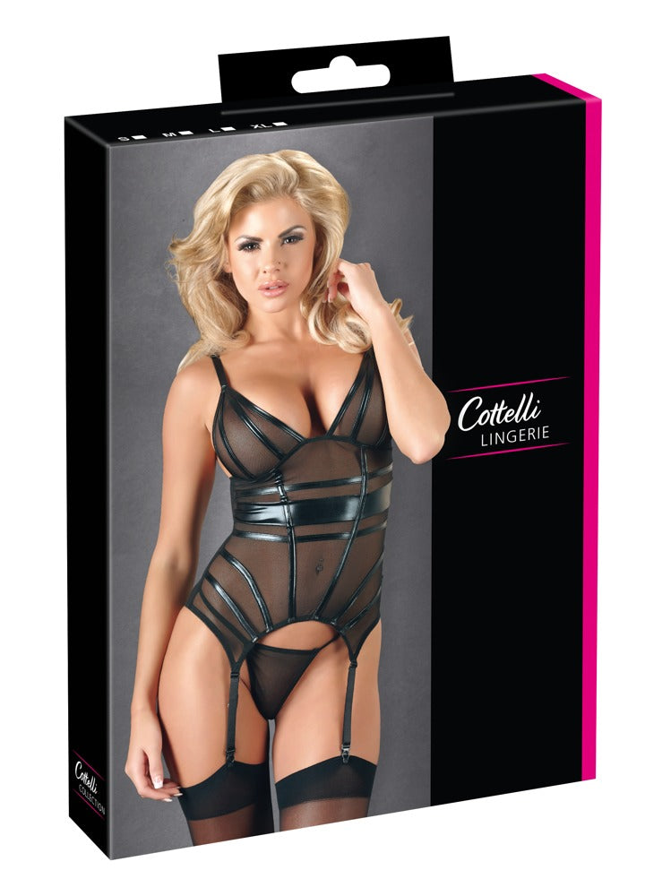 Cami Suspender M - Set Liguero Bondage Cottelli Lingerie