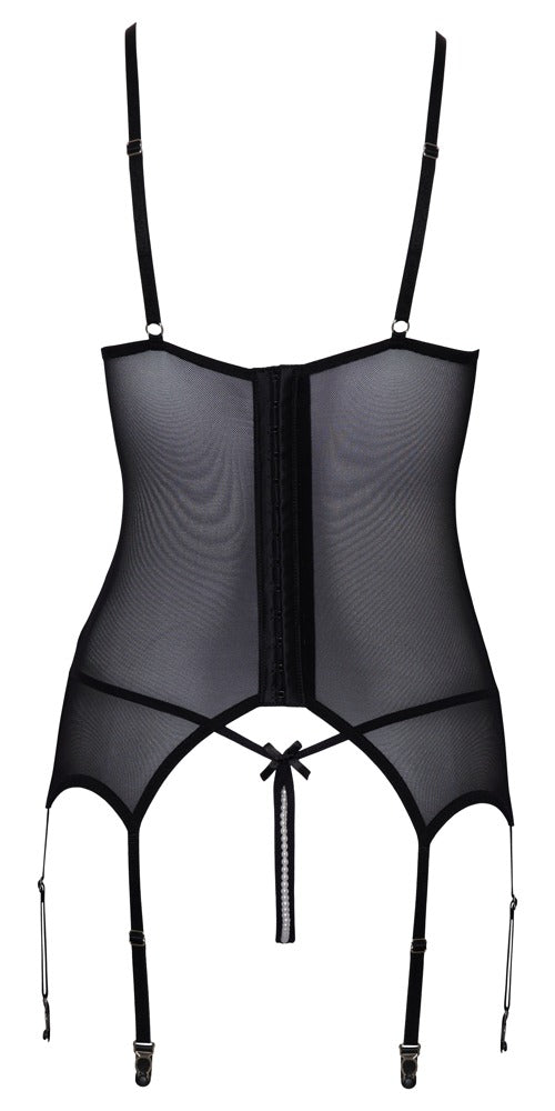 Cami Suspender Pearl S - Conjunto Liguero Cottelli Lingerie