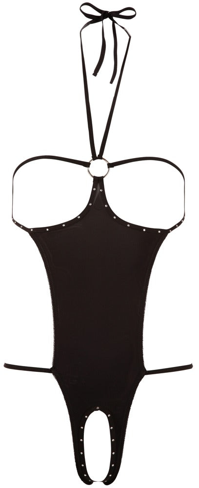 Body Sex Open S-L Negro - Diseño Provocante con Detalles Brillantes