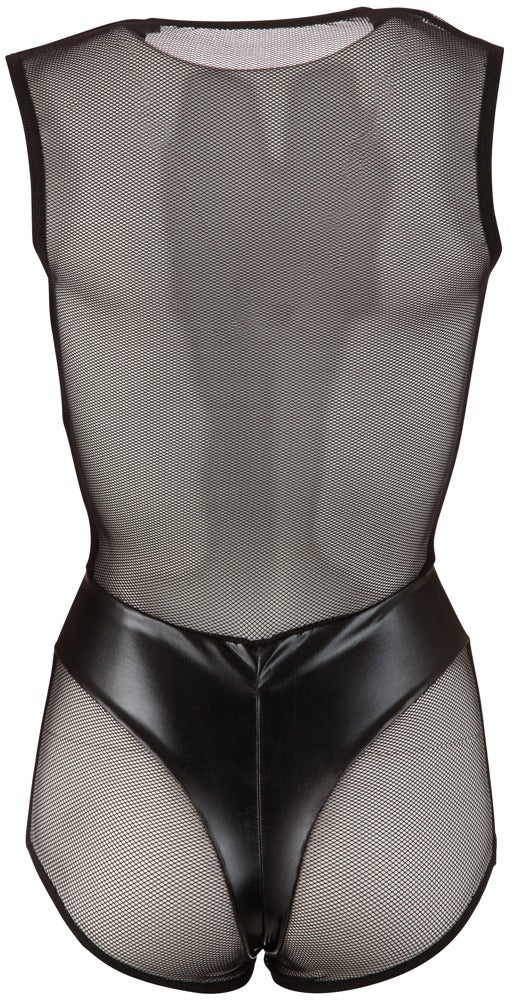 Body Black M Cottelli PARTY - Mezcla de Materiales Transparente y Efecto Mojado