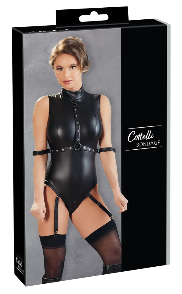 Body Suspenders M Cottelli Bondage - Diseño Dominante con Tachuelas