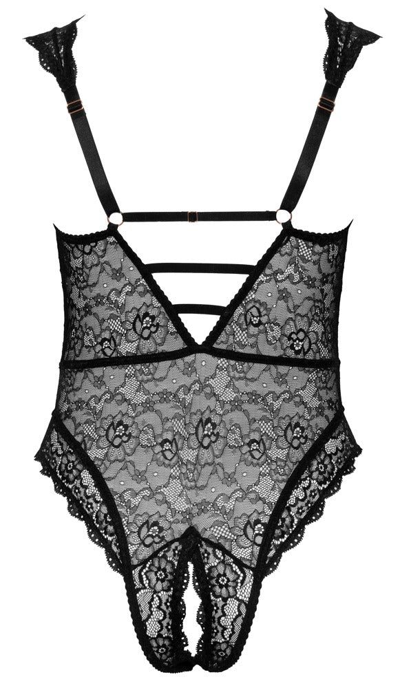 Body Lace Encaje Ouvert Cottelli Curves 95D/2XL - Oro Rosa