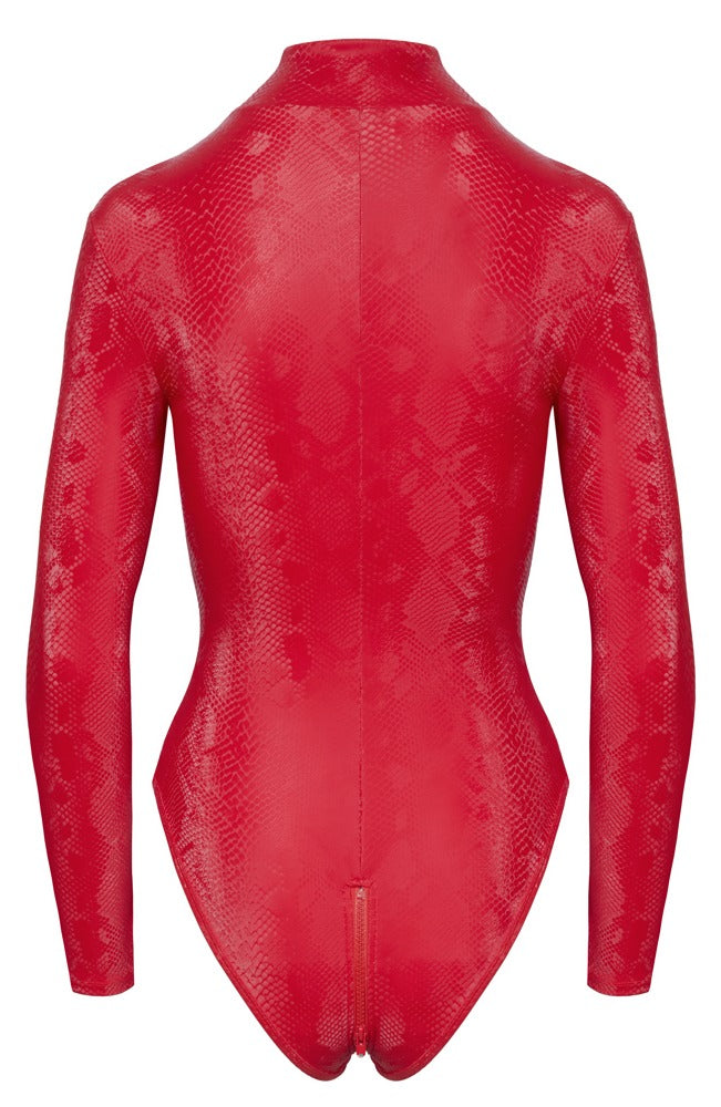 Body Snake Red S - Cottelli PARTY Piel de Serpiente