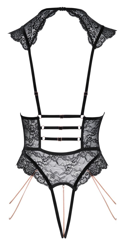 Open Lace Body XL Negro - Abierta Fina