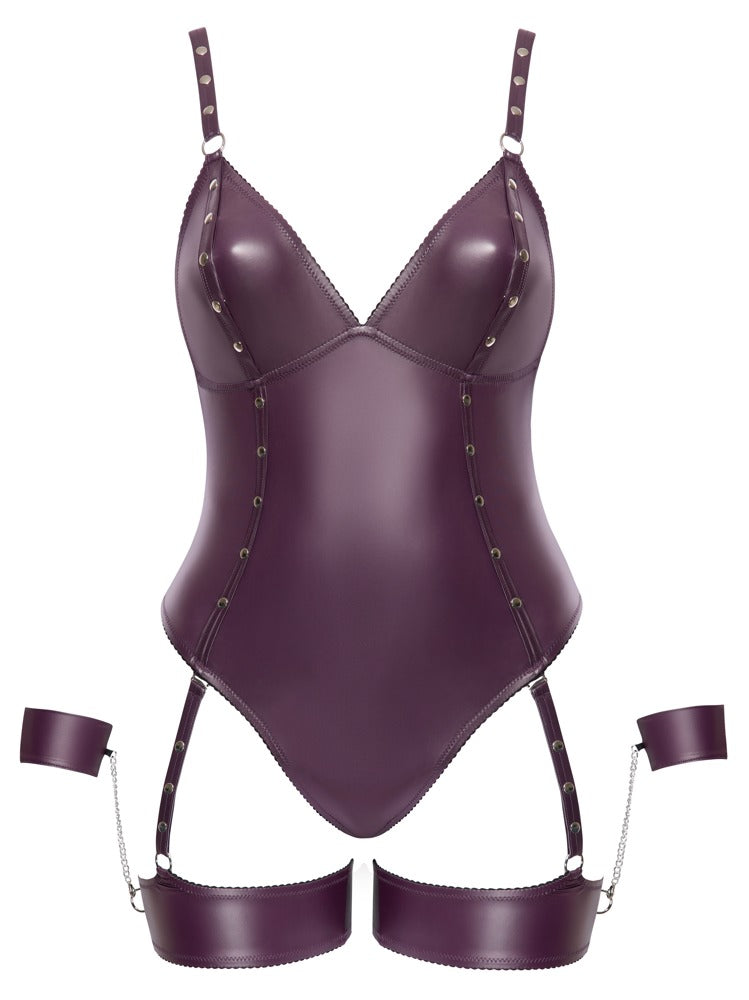 Body Bondage 3XL Cottelli - Diseño de Cuerdas con Esposas Desmontables