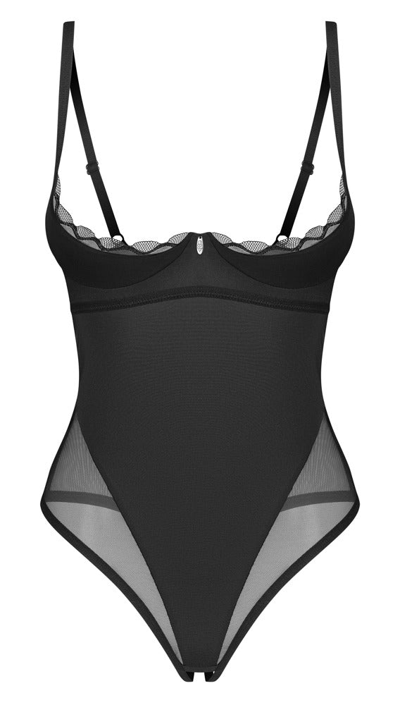 Body Abierto Obsessive Stelisa Negro 2XL/3XL