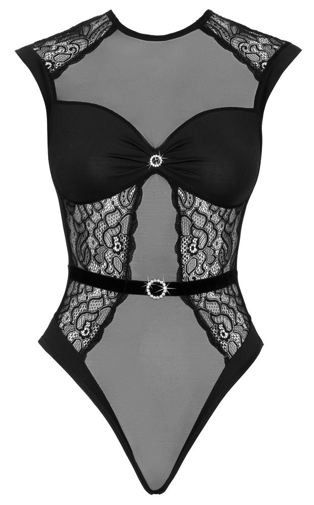 Body Rhinestones Cottelli Lingerie - Encaje y Pedrería L/XL