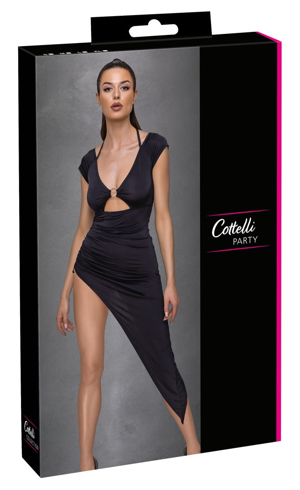 Dress Ruffles M Cottelli PARTY - Vestido Asimétrico Ajustado