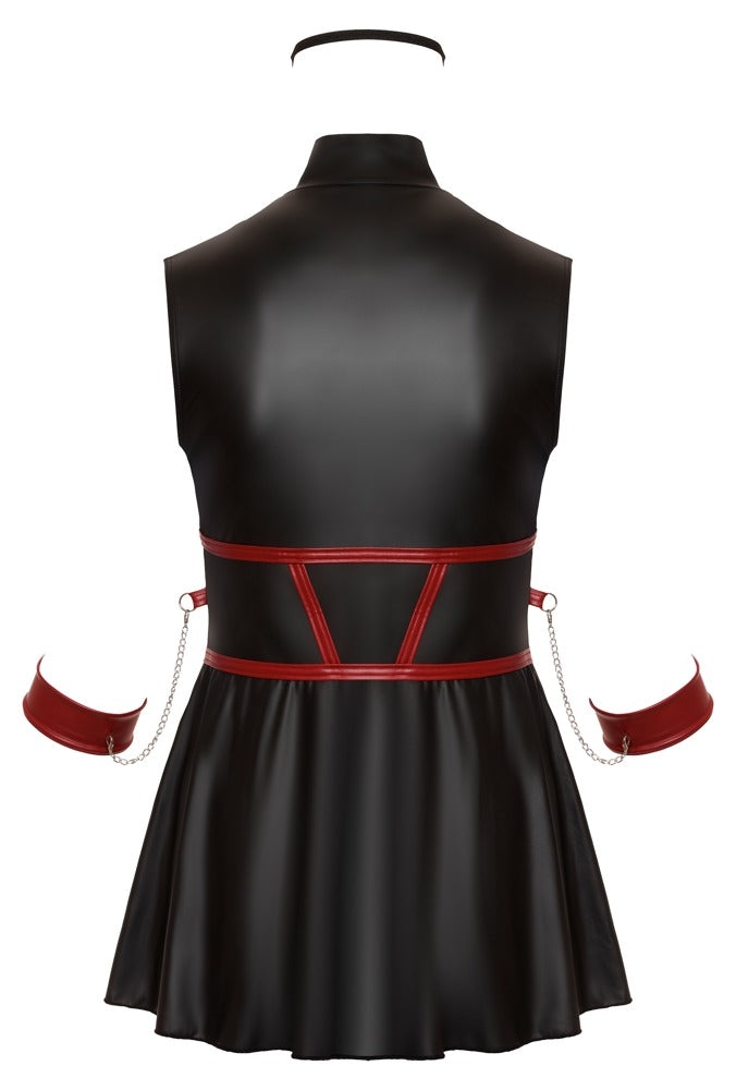 Dress Bodice XL Cottelli BONDAGE - Vestido Corto Ajustado Negro