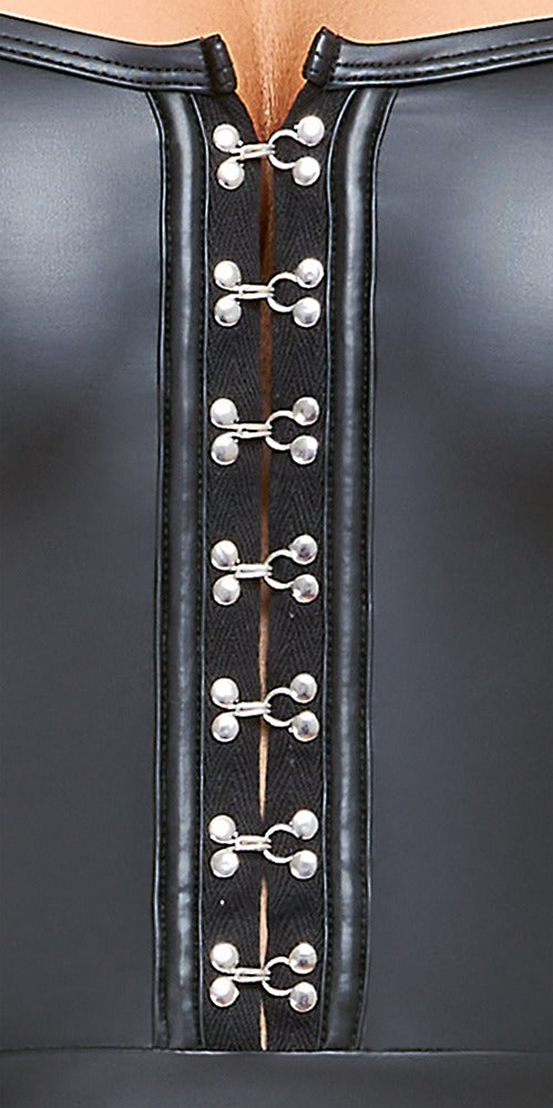Dress Hooks S - Minivestido Corsé Negro Cottelli PARTY