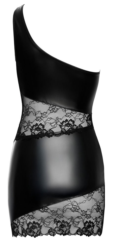 Vestido Asimétrico Negro Cottelli PARTY - Minivestido Fiesta XL