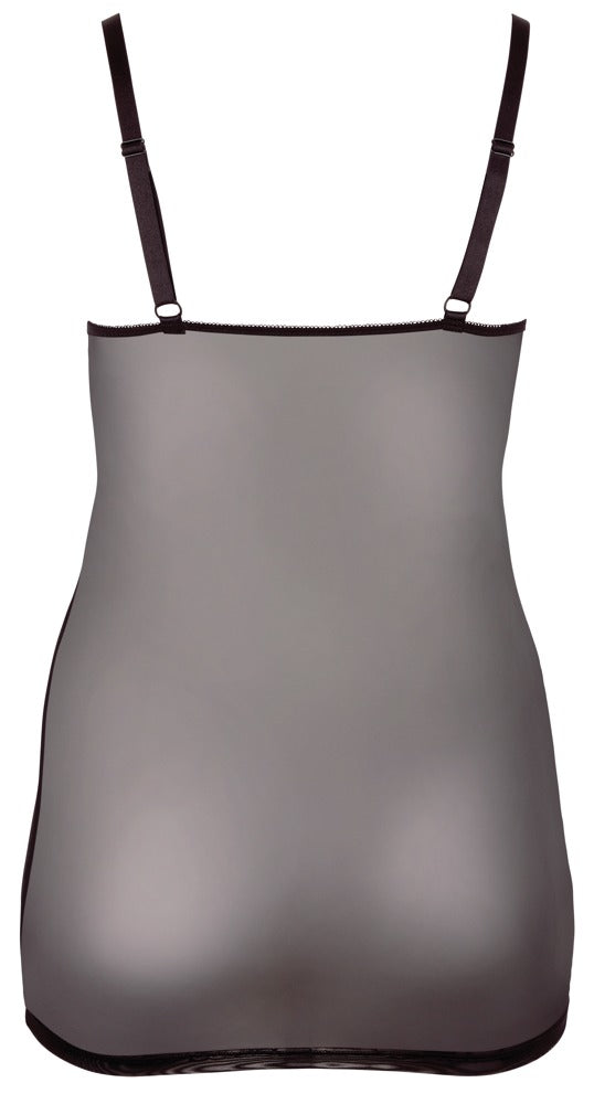 Lingerie Dress 3XL Cottelli Curves - Vestido Semitransparente con Encaje
