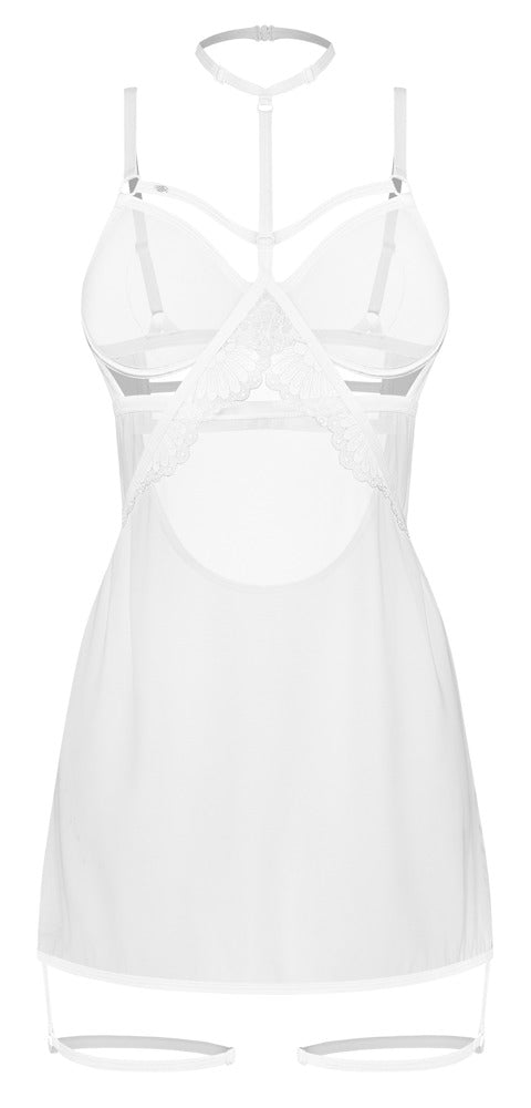OBS Chemise White S/M - Camisón Sensual de Obsessive