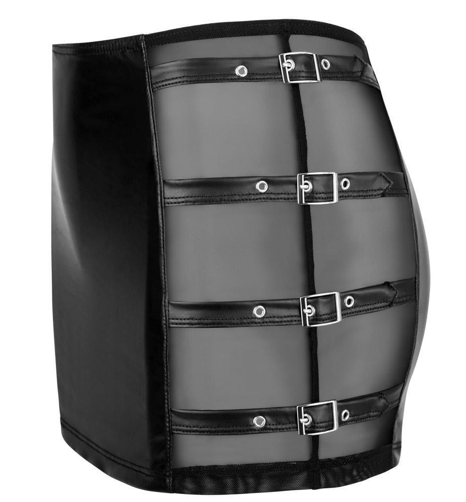 Mini Falda Buckles M Cottelli PARTY - Diseño Moderno con Hebillas