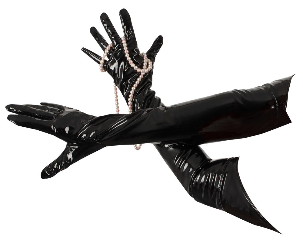 Guantes de Vinilo Negro Black Level Talla M - Extra Largos