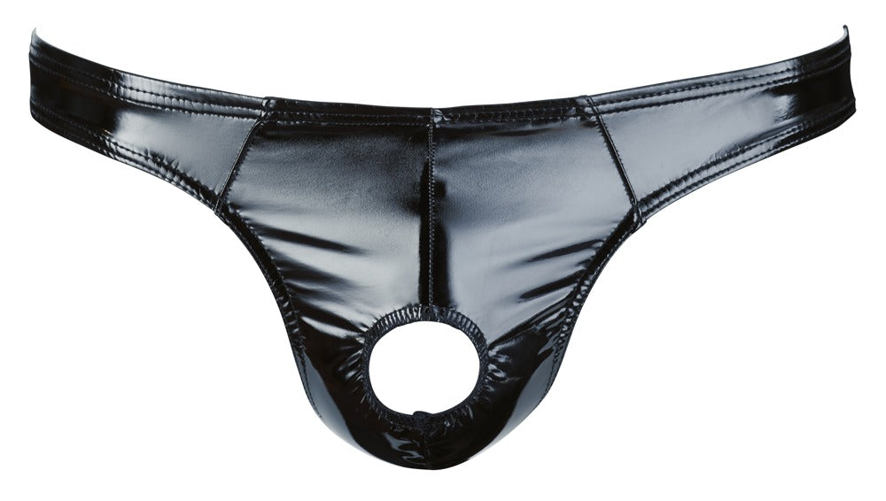 Black Level Vinyl M. Briefs Showmaster - Calzoncillos de Vinilo para Hombre