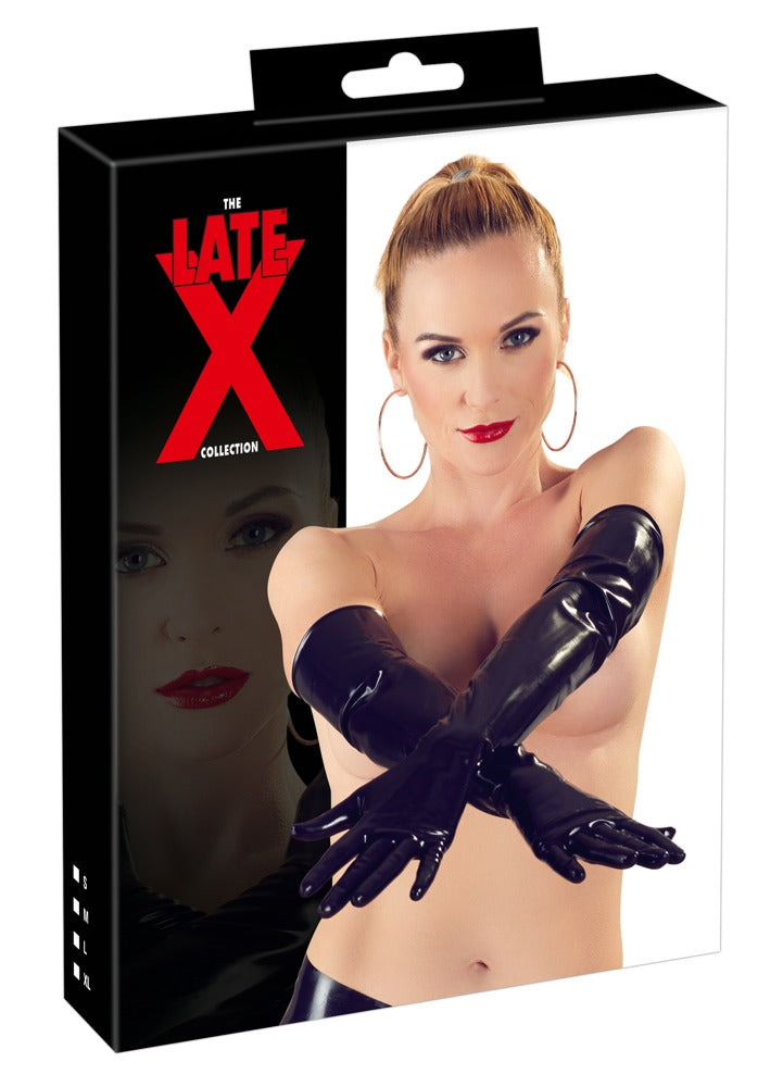 Guantes de Látex Largos Talla L - Late X