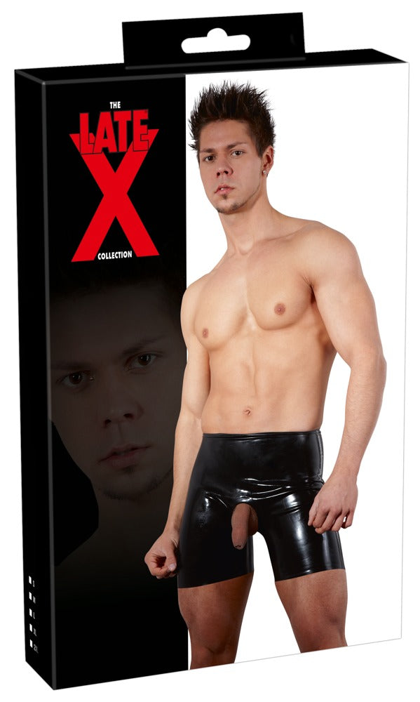 Pantalones Látex Negro Hombre Talla M - Late X