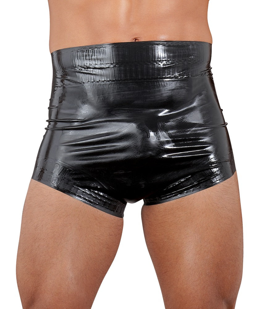 Latex Diaper Briefs Black 2XL - Calzoncillos de Látex Late X