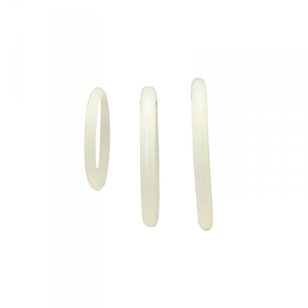 CONJUNTO DE 3 ANILLOS PARA EL PENE SILICONE COCK RINGS TIMELESS TRANSPARENTE