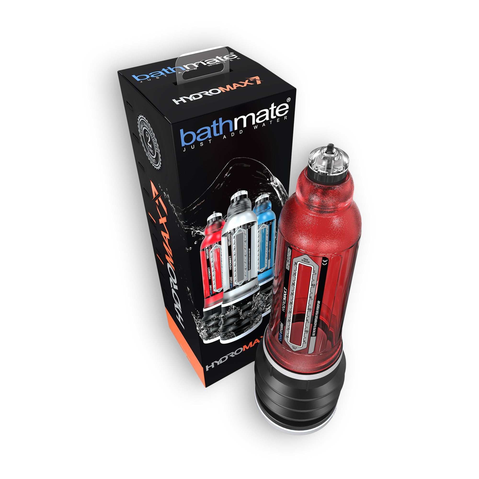 Bomba para el Pene Hydromax7 Rojo