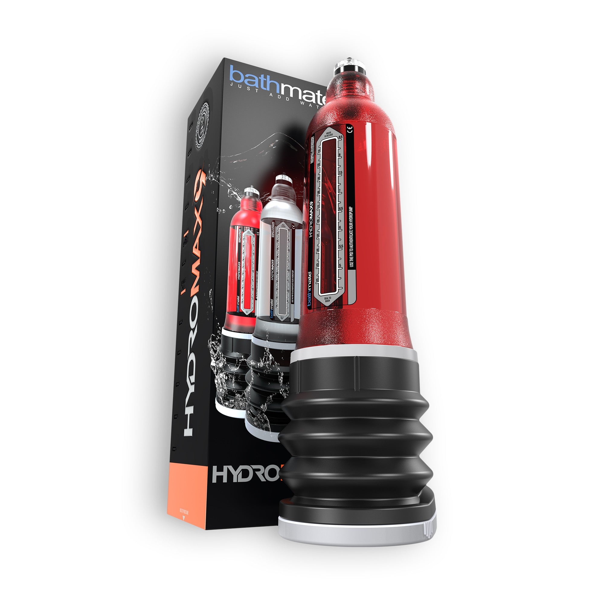 Bomba para el Pene Hydromax9 Rojo