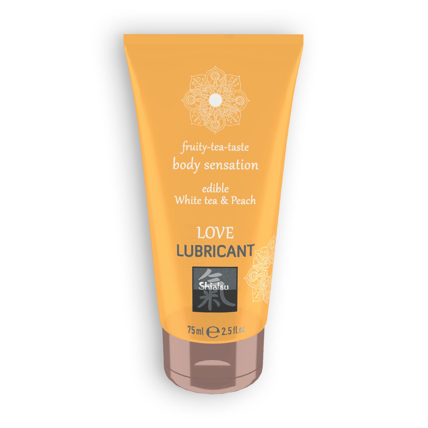 LUBRICANTE BESABLE LOVE FRUITY TEA CON SABOR DE TÉ BLANCO Y MELOCOTÓN SHIATSU? 75ML
