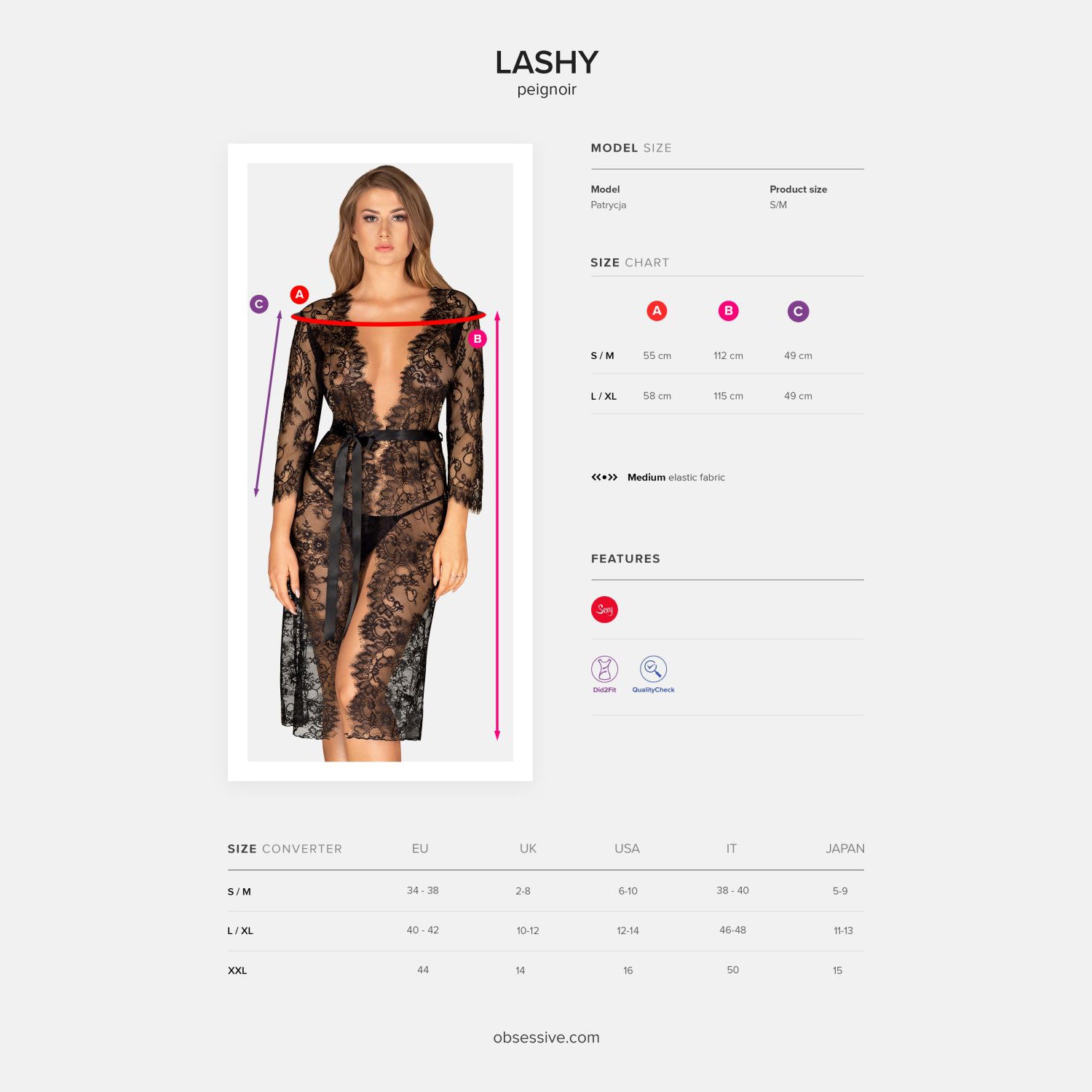 BATA LASHY OBSESSIVE NEGRO