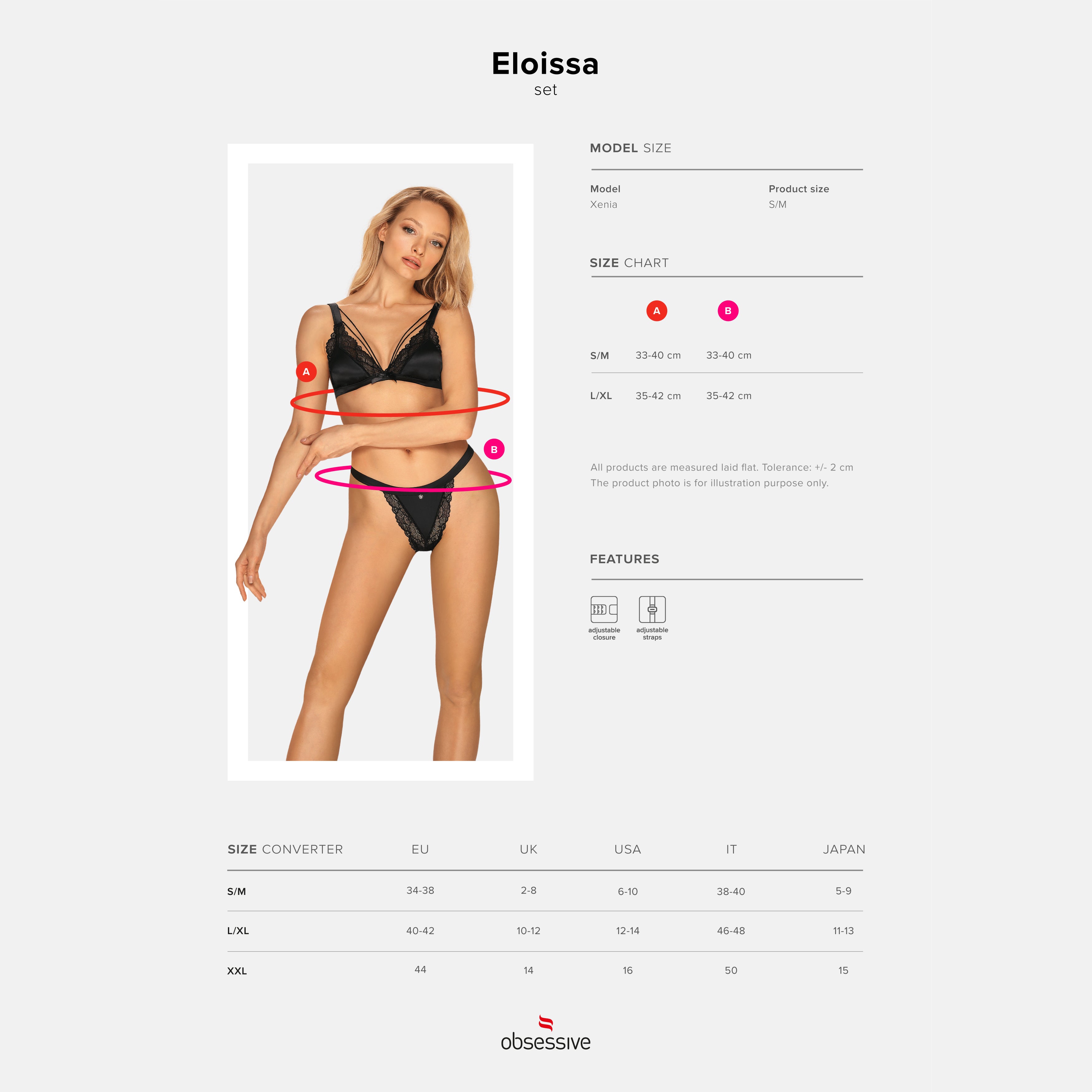 Eloissa Set de 2 Piezas