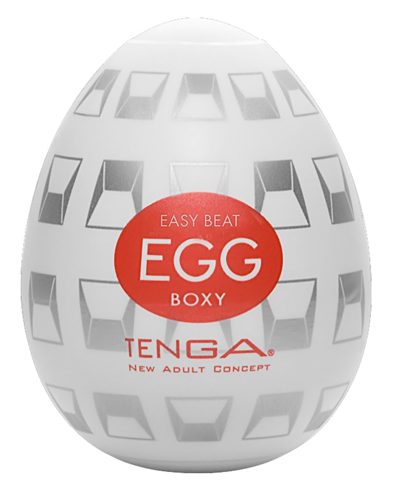 Tenga Egg Boxy Single - Masturbador Compacto Desechable