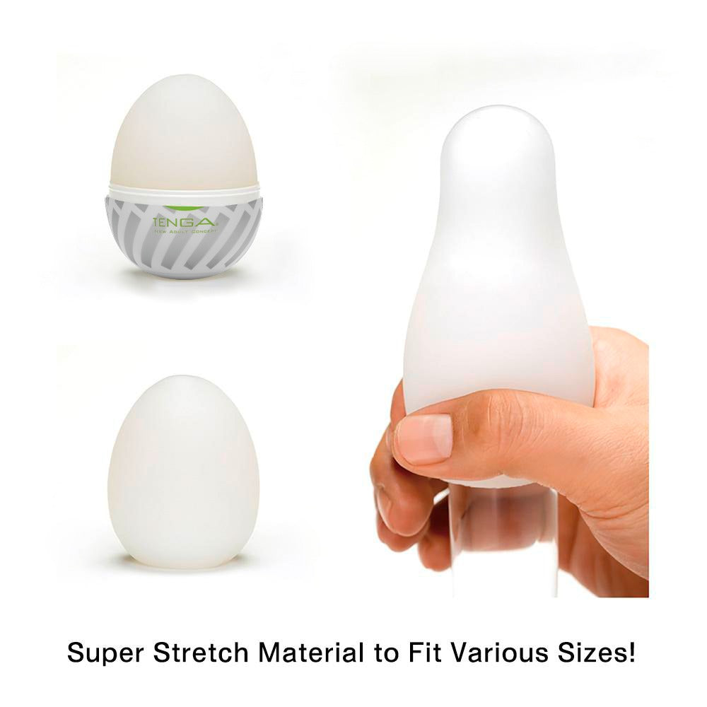 Tenga Egg Brush Pack de 6 - Masturbador Compacto Desechable