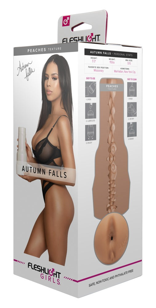 Fleshlight Autumn Falls Peaches - Masturbador Anal Realista