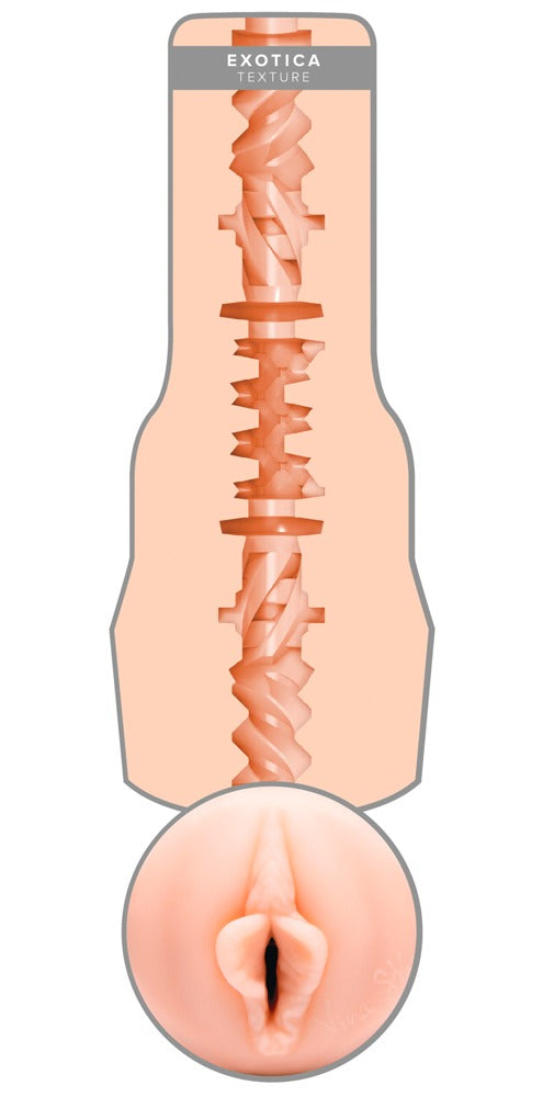 Fleshlight Vina Sky Exotica - Masturbador con Textura Estimulante