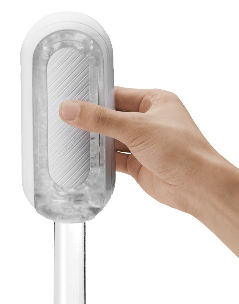 Tenga Zero Gravity White - Masturbador Flip de Alta Densidad