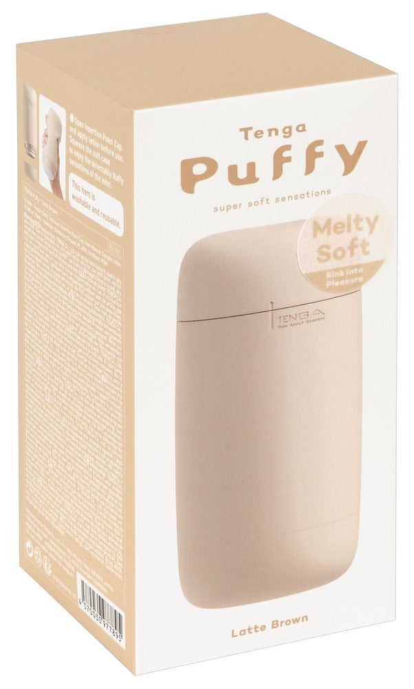 Tenga Puffy Latte Brown - Masturbador de Silicona Suave