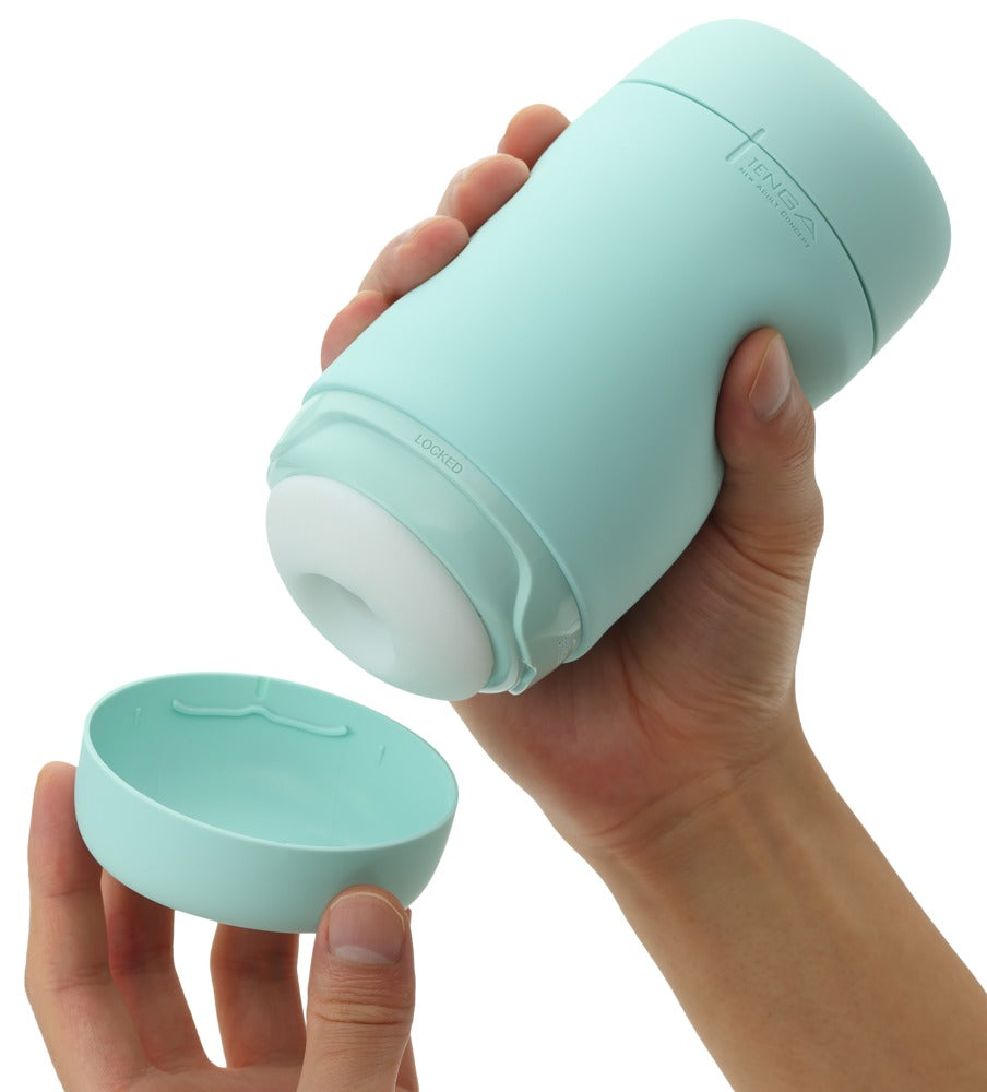 Tenga Puffy Mint Green - Masturbador de Silicona Suave