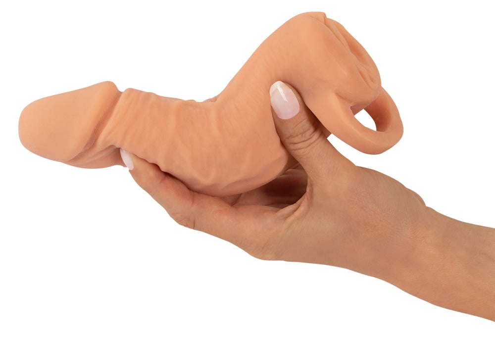 Nature Skin Extender Medium - Masturbador 2 en 1