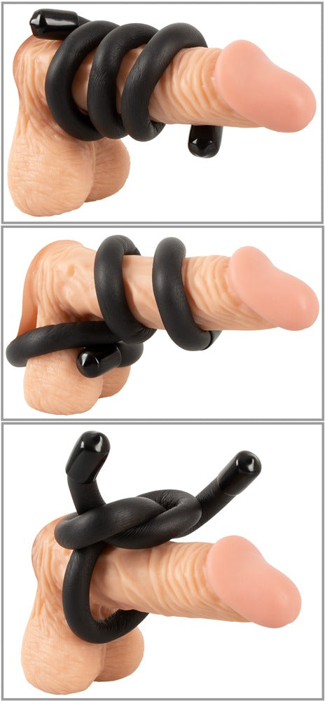 Bad Kitty Bendable Cock & Ball Ring - Anillo Flexible Ajustable