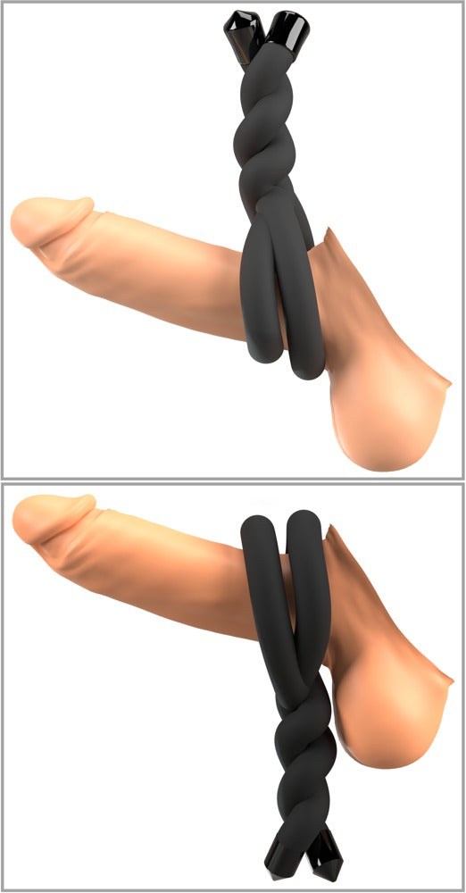 Bad Kitty Bendable Cock & Ball Ring - Anillo Flexible Ajustable