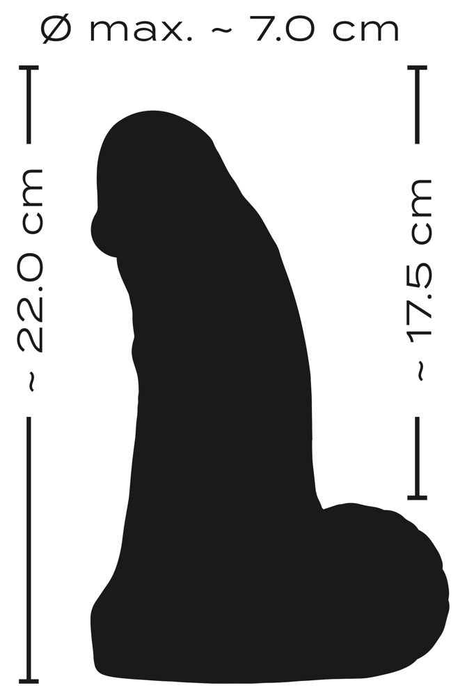 Realistixxx Giant Dildo 7,0cm - Consolador Realista de PVC