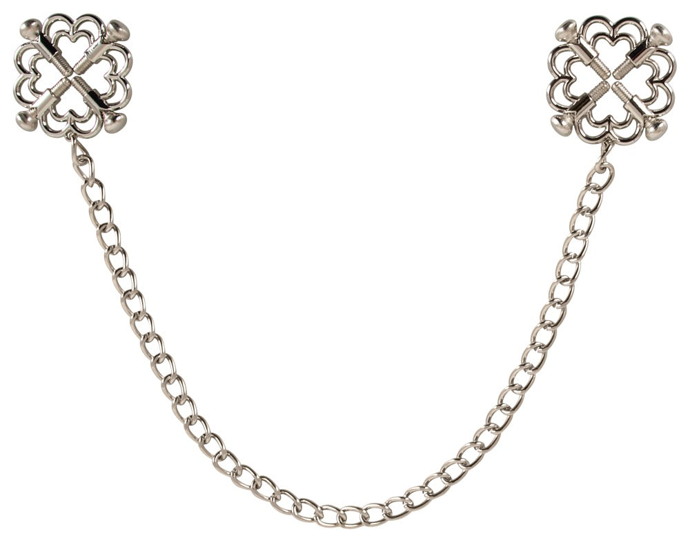 Bad Kitty Nipple Jewellery - Joya para Pezones con Cadena en Acero Inoxidable
